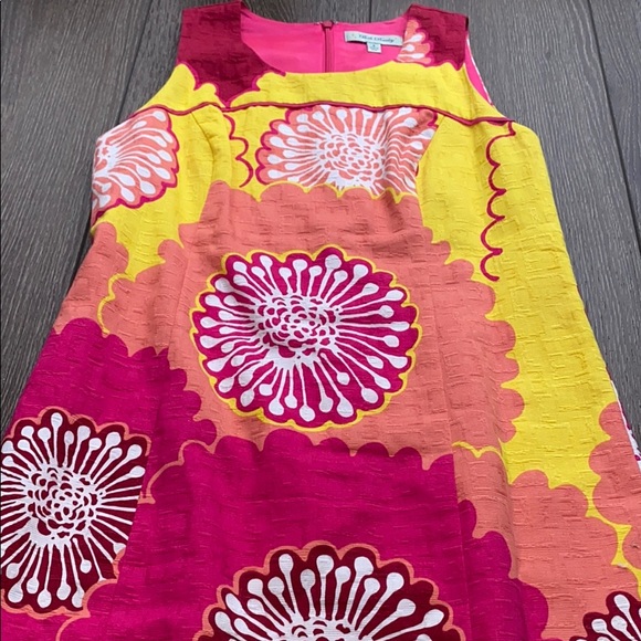 Anthro Beth Bowley vibrant floral print dress - Picture 2 of 4